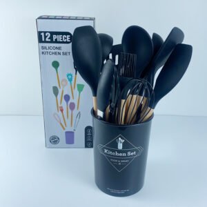 12-Piece Silicone Kitchen Utensil Set
