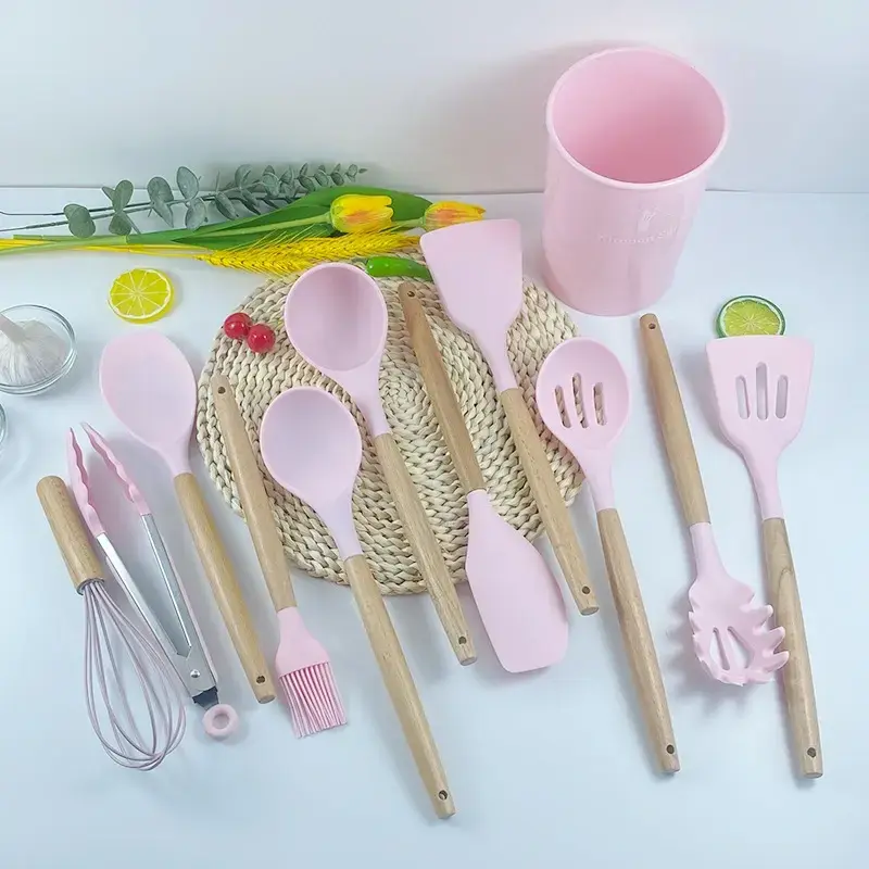 12-Piece Silicone Kitchen Utensil Set - Image 7